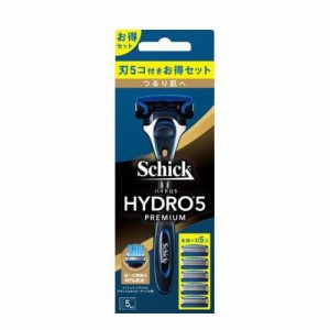 シック ハイドロ5プレミアム つるり肌へ コンボパック 本体+刃5個付 (1セット)  [男性用 メンズ 髭剃り シェービング シックジャパン]