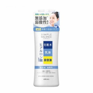 シンプルバランスうるおいローションUV 220ml (220ml)  [SPF5 化粧水 乳液 美容液 オールインワン 保湿 ウテナ]