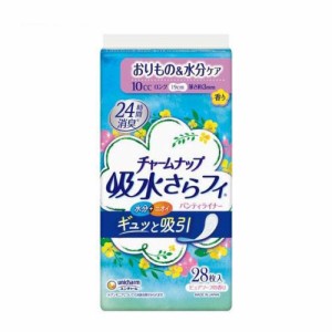 チャームナップ 吸水さらフィ ロング ピュアソープ 羽なし 10cc 19cm (28個入)  [おりもの 水分ケア ユニ・チャーム]