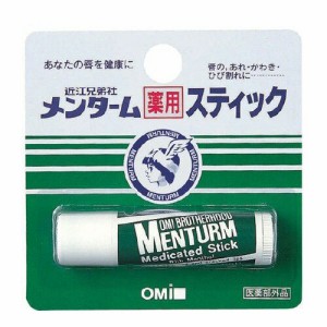 メンターム 薬用スティック レギュラー (4g)  [リップクリーム 近江兄弟社]