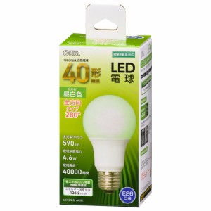 LED電球 E26 40形相当 昼白色 [品番]06-4455 LDA5N-G AG52 オーム電機 [LED電球 直管 LED電球一般形 密閉形器具対応 全方向 5年保証 省エ
