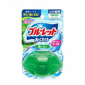 液体ブルーレットおくだけ つけ替用 森の香り (70ml)  [便器 洗浄 防汚 小林製薬]