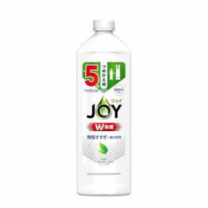 ジョイ W除菌 食器用洗剤 緑茶 詰め替え (670ml)  [台所洗剤 キッチン 食器洗い 除菌 P&G]