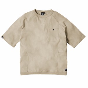 5ポケット 半袖 Tシャツ カーキ 4L G-947 [作業着 作業服 ワークウェア 機能性 収納力 快適 ゆったり トップス カジュアル コーコス信岡 