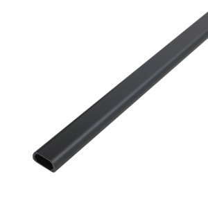 ABSモール 壁用  ELPA [壁面配線 ケーブル 配線カバー 配線収納 黒]