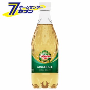 【送料無料】 カナダドライ ジンジャーエール 500ml PET 24本 【1ケース販売】  コカ・コーラ [コカコーラ ドリンク 飲料・ソフトドリン