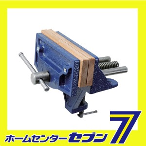 木工バイス165mm V-6藤原産業 [作業工具 クランプ バイス 特殊バイス]