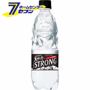 【送料無料】 THE STRONG 天然水スパークリング PET 510ml 24本 【1ケース販売】  サントリー [炭酸水 ソフトドリンク suntory 強炭酸 強