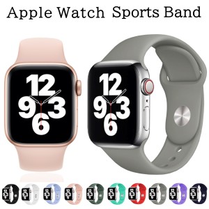 アップルウォッチ バンド ベルト 女性 シリコン Apple Watch スポーツ series7 6 5 4 3 SE 38mm 40mm 41mm 42mm 44mm 45mm