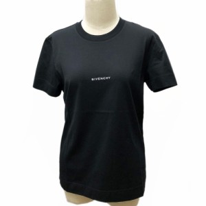 ジバンシィ BW70AS 3Y9Z 001 レディス ブランドロゴ スリムフィット Tシャツ ブラック (新品) GIVENCHY