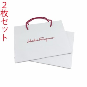 新品 FERRAGAMO フェラガモ ショッパー ショップ袋 2枚セット