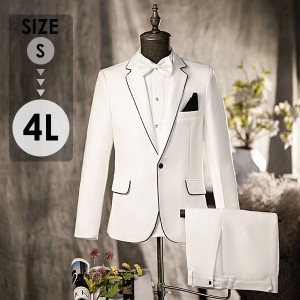 タキシード メンズ スーツ フォーマル 結婚式 演奏会 舞台 イブニングコート 紳士服 男性 ビジネス メンズスーツ リボン付き ステージ ス