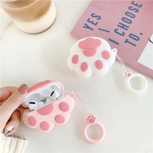 AirPods1/2専用 AirPodsPro/3専用 イヤホンケースのカバー 猫ちゃん 可愛い シリコン 保護カバー  耐久性 耐衝撃  おしゃれ エアーポッズ