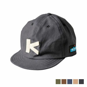 KAVU カブー バックサテン ベースボールキャップ 帽子 キャップ cap メンズ 男 アウトドア キャンプ 平つば 短い 浅め フラット 大きい 