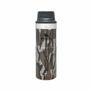 STANLEY×MOSSY OAK スタンレー クラシック真空ワンハンドマグ II 0.47L BOTTOMLAND 水筒 ボトル 真空 スリム. 軽量 キャンプ キャンプ用