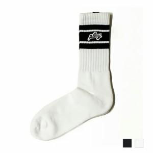 P01(プレイ) PLAYER SOCKS プレイヤーソックス 靴下 メンズ ソックス パイル ワンポイント シンプル 防菌 防臭 オールシーズン ショーツ 