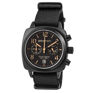 BRISTON ブリストン 公式通販  腕時計 クラブマスタークラシック クロノグラフ CLUBMASTER CLASSIC CHRONOGRAPH BLACK MATT WATCH 公式代