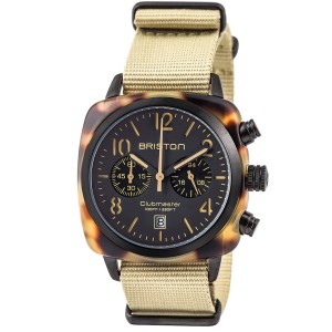 BRISTON ブリストン 公式通販 腕時計 クラブマスタークラシック クロノグラフ CLUBMASTER CLASSIC CHRONOGRAPH SAFARI WATCH 公式代理 正