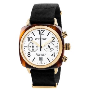 BRISTON ブリストン 公式通販  CLUBMASTER CLASSIC CHRONOGRAPH GOLD 公式代理 正規代理 アセテート スクエア 防水