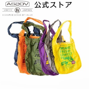 AS2OV アッソブ - FOOD FORCE OREGON official eco bag エコバッグ Sサイズ