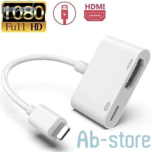 iPhone iPad HDMI 変換ケーブル アダプタ digital av 設定不要 操作簡単 HDMIケーブル スマホ ゲーム TV視聴 ミラーリング iPhone12 SE2