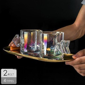 キッチン用品 食器 グラス タンブラー コップ 透明 クリア ハート型 矢印 セット ペア キュート お祝い ギフト クリア ピンク