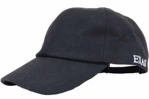 帽子 メンズ キャップ 大きいサイズ ローキャップ キャンバス ブラック サイド刺繍 シンプル サイズ調節可能 65cm対応 exas