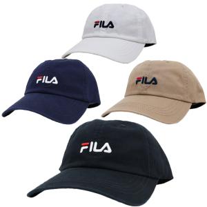 帽子 キャップ メンズ レディース フィラ FILA ベーシック コットンツイル ロゴ刺繍 ジョギング ウォーキング スポーツキャップ exas