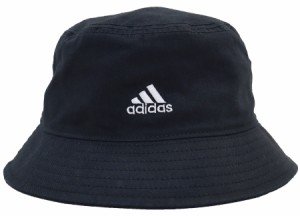 adidas アディダス バケットハット オーガニックコットン 吸湿速乾 ブラック Mサイズ Lサイズ メンズ レディース 帽子 メール便限定 全国