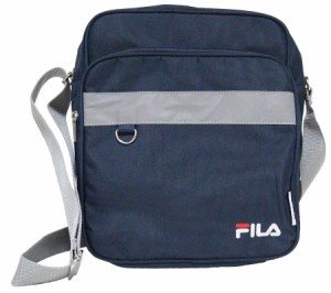 フィラ スクールバッグ ショルダーバッグ FILA A4サイズ対応 縦型 ネイビー 送料無料 沖縄・北海道・離島は除く exas