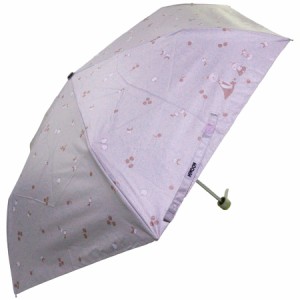ムーミン リトルミイのリンゴ狩り 折りたたみ 傘 50cm 晴雨兼用 UVカット99.5％以上 遮光 遮熱 Moomin ライトピンク レディース CRUX キ