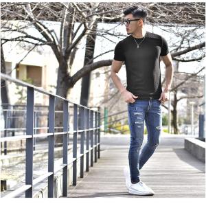 Tシャツ メンズ 半袖 大きいサイズ 夏新作 カットソー タイト 細身 お洒落 オシャレ 夏 夏服 夏物 マッチョ ちょいワル ストレッチ 伸縮 の通販はau Pay マーケット Joker 商品ロットナンバー