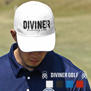 【DIVINER GOLF】 ゴルフ キャップ メンズ 夏 夏物 ロゴキャップ ゴルフキャップ ゴルフウェア 帽子 ぼうし ゴルフ ウェアー おしゃれ ゴ