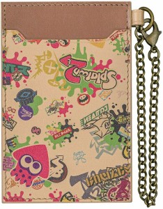 スプラトゥーンFAVORITE+ Leather Goods 本革パスケース(Splatoon2) 革小物 高さ11cm[ぬいぐるみ グッズ おもちゃ 雑貨 キッズ ベビー プ