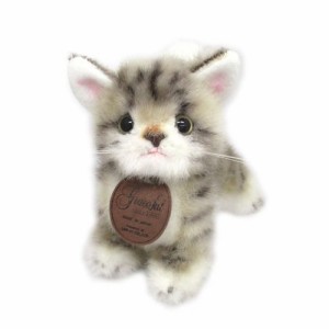 [クーポン利用で10%off]グレイスフル 復刻 こねこのミーヤ グレー 立ち 猫 15cm [ぬいぐるみ グッズ おもちゃ 雑貨 キッズ ベビー プレゼ