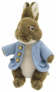 [クーポン利用で10%off]ピーターラビット ぬいぐるみ SS W9×H14×D7cm PETERRABBIT うさぎ ウサギ[ぬいぐるみ グッズ おもちゃ 雑貨 キ