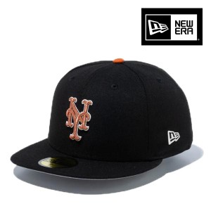 ニューエラ キャップ 59FIFTY ニューヨーク メッツ VINCOL ブラック 黒