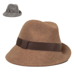 アシンメトリー・フェルトハットBB/ASYMMETRY FELT HAT BB 【帽子】秋冬 おしゃれ コーデ 婦人 レディース