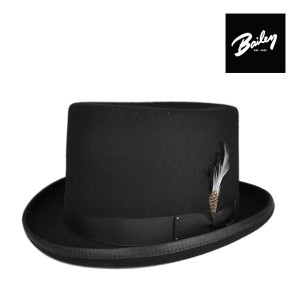 ベイリー ロールブリム シルクハット ICE /Bailey 帽子 メンズ レディース 大きいサイズ 黒 男性 女性
