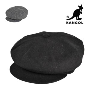 カンゴール キャスケット メンズ レディース ウール スピットファイヤー KANGOL 秋冬 帽子 黒 グレー  送料無料