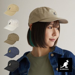 カンゴール キャップ メンズ レディース 白 黒 ベージュ ネイビー 帽子 KANGOL Washed Baseball ベースボールキャップ 野球帽 ローキャッ