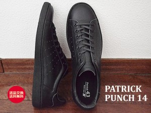 【返品交換送料無料】PATRICK パトリック PUNCH 14 パンチ 14 BLK ブラック 靴 スニーカー シューズ 定番 