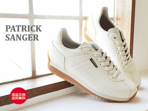 【返品交換送料無料】PATRICK パトリック SANGER サンガー ホワイト 靴 スニーカー シューズ 