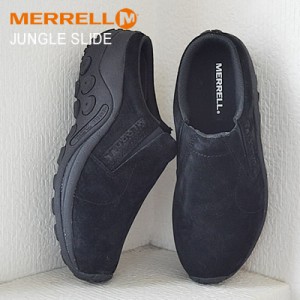 半額 MERRELL メレル レディース JUNGLE SLIDE ジャングル スライド BLACK ブラック  靴 スニーカー クロッグ スリップオン スリッポン 