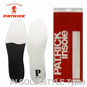 【返品交換送料無料】PATRICK パトリック INSOLE/インソール《STYLE Type》【中敷き】