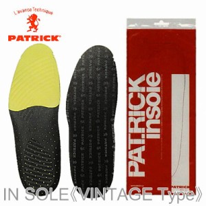 【返品交換送料無料】PATRICK パトリック INSOLE/インソール《VINTAGE Type》【中敷き】