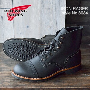 【返品交換送料無料】RED WING レッドウィング Style No.8084 IRON RANGER アイアン レンジャー BLACK HARNESS ブラック ハーネス ビブラ