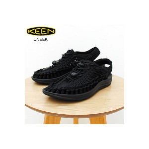 KEEN キーン UNEEK ユニーク BLACK/BLACK ブラック/ブラック サンダル  アウトドア キャンプ コンフォート 返品交換送料無料