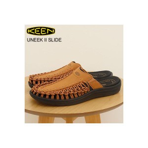 KEEN キーン UNEEK II SLIDE ユニーク ツー スライド CATHAY SPICE/BLACK キャセイスパイス/ブラック サンダル アウトドア キャンプ 返品