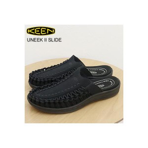 KEEN キーン ウィメンズ UNEEK II SLIDE ユニーク ツー スライド ユニーク BLACK/BLACK ブラック/ブラック サンダル レディース 返品交換